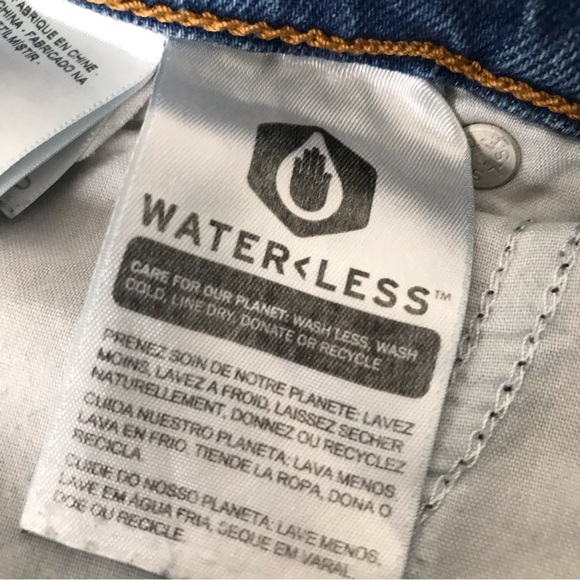 Levi's Jeans Women 26 Wedgie Straight Blue Button Fly - Picture 12 of 13